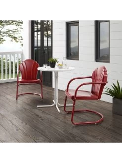 Crosley Tulip 3-piece Outdoor Bistro Set -Outdoor Garden Care Shop 8611591 rd 27v