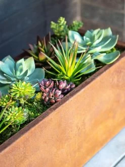 Veradek Metallic Series Corten Steel Window Box Planter, 36" 11 Veradek Metallic Series Corten Steel Window Box Planter, 36" -Outdoor Garden Care Shop 8611609 01V tif