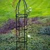 Fleur De Lis Obelisk, 86.8" -Outdoor Garden Care Shop 8611664 1761 tif