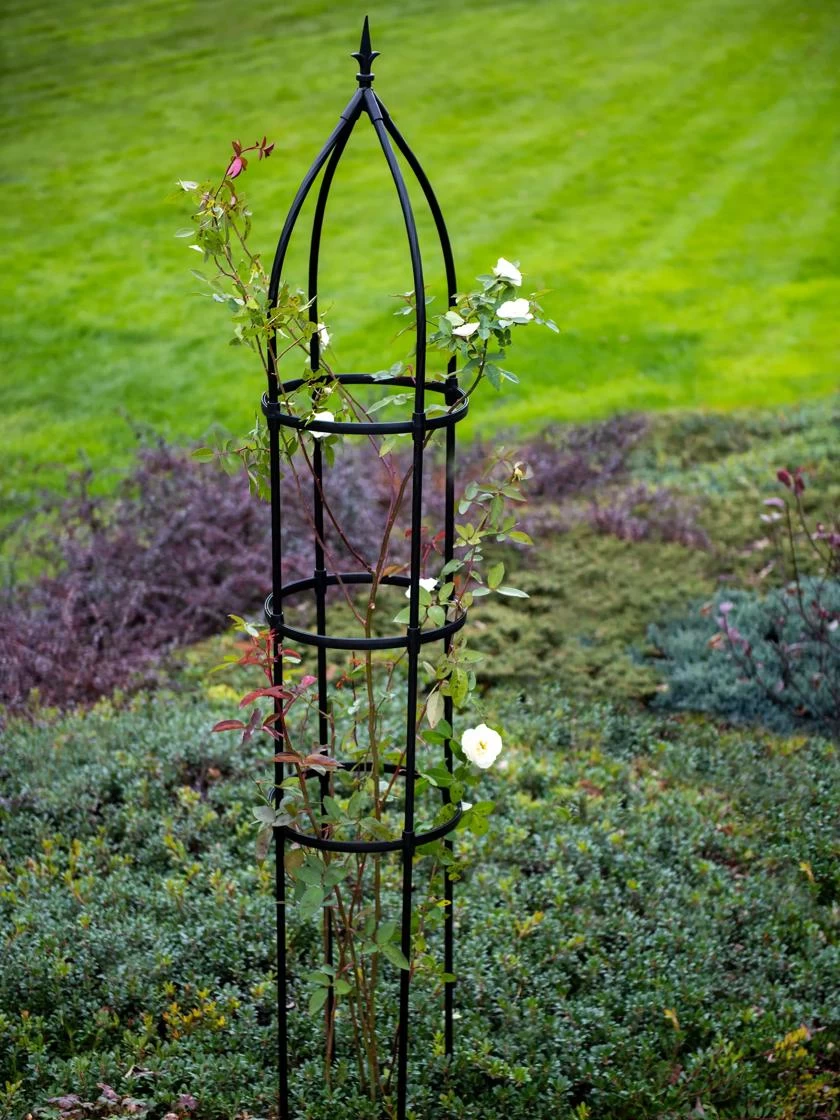 Fleur De Lis Obelisk, 86.8" 3 Fleur De Lis Obelisk, 86.8"