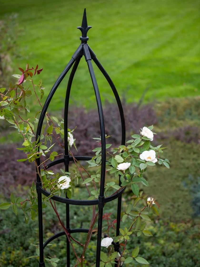 Fleur De Lis Obelisk, 86.8" 4 Fleur De Lis Obelisk, 86.8" - Image 2