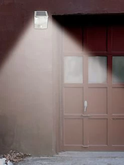 MAXSA® Solar-Powered Motion-Activated Wedge Light -Outdoor Garden Care Shop 8611692 03v