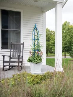 Fairfield Self-Watering Square Planter, 16” X 16” -Outdoor Garden Care Shop 8611695 0340 tif