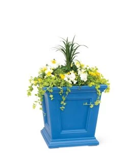 Fairfield Self-Watering Square Planter, 16” X 16” -Outdoor Garden Care Shop 8611695 046 tif