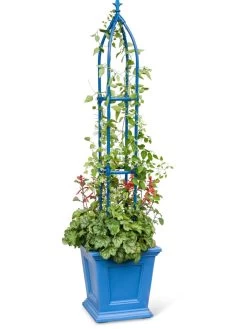 Fairfield Self-Watering Square Planter, 16” X 16” -Outdoor Garden Care Shop 8611695 0614 tif