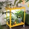 Mobile LED Grow Light Cart -Outdoor Garden Care Shop 8611724 4076 mobile led grow light cart mango yellow metal tif