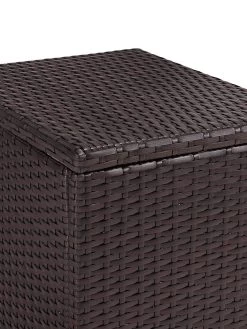 Crosley Palm Harbor Outdoor Wicker Rectangular Side Table -Outdoor Garden Care Shop 8611950 02v