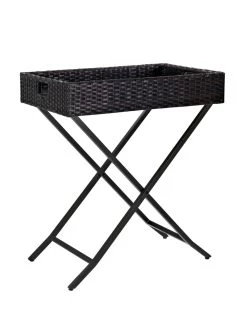 Crosley Palm Harbor Outdoor Wicker Butler Tray -Outdoor Garden Care Shop 8611951 06v