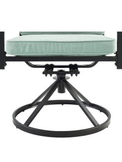 Crosley Kaplan 5Pc Outdoor Dining Set With Swivel Chairs -Outdoor Garden Care Shop 8611955 13v