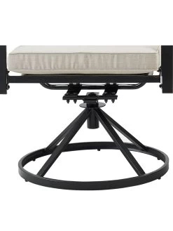 Crosley Kaplan 5Pc Outdoor Dining Set With Swivel Chairs -Outdoor Garden Care Shop 8611955 27v