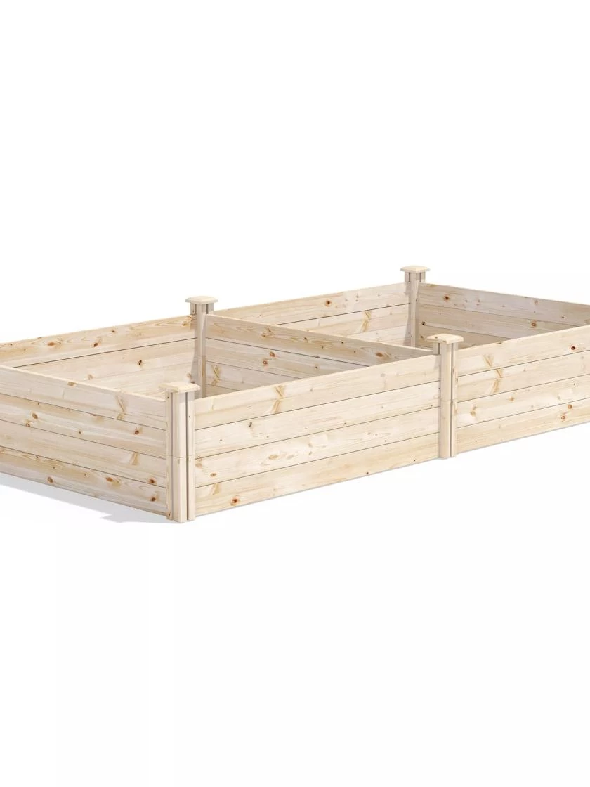 Pine Raised Garden Beds, 4'x8' 4 Pine Raised Garden Beds, 4'x8' - Image 2