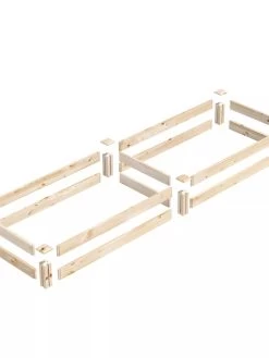 Pine Raised Garden Bed, 2' X 8' -Outdoor Garden Care Shop 8612243 01V jpg