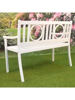 Gramercy Outdoor Metal Bench 15 Gramercy Outdoor Metal Bench -Outdoor Garden Care Shop 8612281 04v