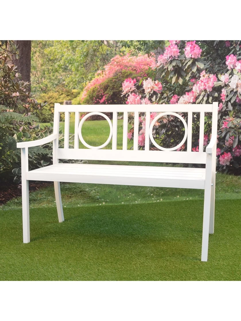Gramercy Outdoor Metal Bench 7 Gramercy Outdoor Metal Bench - Image 5