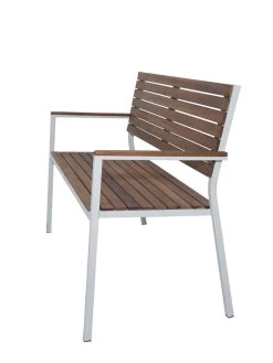 Braylee Metal And Wood Garden Bench -Outdoor Garden Care Shop 8612284 03v