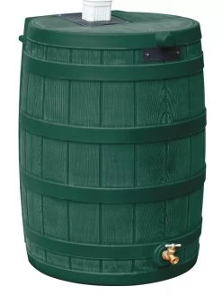 Rain Wizard 50 Gallon Rain Barrel 7 Rain Wizard 50 Gallon Rain Barrel -Outdoor Garden Care Shop 8612311 02V jpg