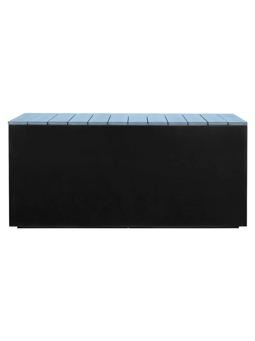 Nice Aluminum Trough Planters With Bench Top, 16"High 5 Nice Aluminum Trough Planters With Bench Top, 16"High - Image 3