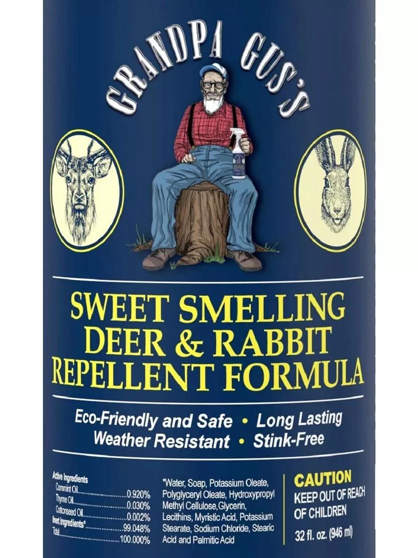 Grandpa Gus's Deer & Rabbit Repellent Spray 5 Grandpa Gus's Deer & Rabbit Repellent Spray - Image 3
