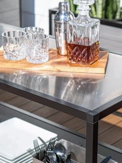 Veradek Outdoor Kitchen Series Counter Long - Stainless Steel -Outdoor Garden Care Shop 8612467 09V tif