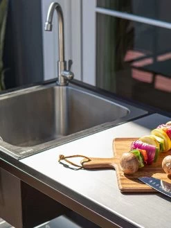 Veradek Stainless Steel Outdoor Kitchen Series Counter Sink -Outdoor Garden Care Shop 8612469 15v