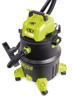 Sun Joe® 12-Gal 1200W 6.5 Pk HP Wet/Dry Shop Vac, HEPA Filtration, Wheeled W/Attachments