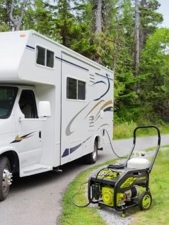 Sun Joe® 4,100/3,300-Running Watt Propane Powered Portable Generator W/24VBattery Starter -Outdoor Garden Care Shop 8612525 07v