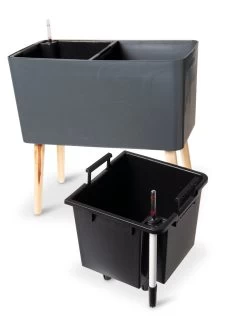 Ava Self-Watering Rectangular Planter 16 Ava Self-Watering Rectangular Planter -Outdoor Garden Care Shop 8612691 296