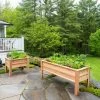 Craftsbury Elevated Raised Beds -Outdoor Garden Care Shop 8612709 0019 craftsbury elevated raised bed