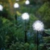 Dandelion Solar Stake -Outdoor Garden Care Shop 8612713 7149 dandelion solar stake