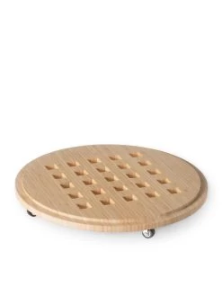 Bamboo Plant Caddy Round, 15.75" 10 Bamboo Plant Caddy Round, 15.75" -Outdoor Garden Care Shop 8612716 204 tif