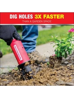 Rotoshovel Battery-Operated Garden Auger -Outdoor Garden Care Shop 8612719 05v