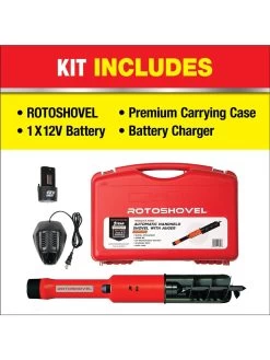 Rotoshovel Battery-Operated Garden Auger -Outdoor Garden Care Shop 8612719 07v