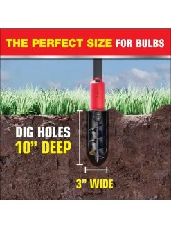 Rotoshovel Battery-Operated Garden Auger -Outdoor Garden Care Shop 8612719 08v