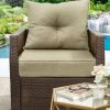 Outdoor Decor™ Seat Cushion, 24" X 24" -Outdoor Garden Care Shop 8612760 06v trta outdoor decor seat cushion 20x20 tribal taupe