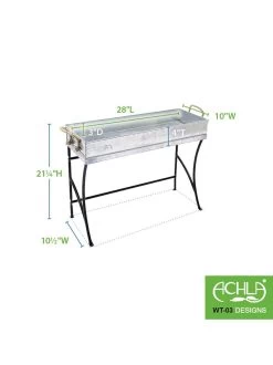 Achla Designs Trestle Plant Stand -Outdoor Garden Care Shop 8612886 05v