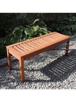 Achla Designs Backless Bench, 4' -Outdoor Garden Care Shop 8612909 02v