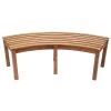 Achla Designs Curved Backless Bench