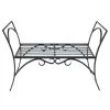 Achla Designs Wrought Iron Arbor Bench -Outdoor Garden Care Shop 8612912 02v achla designs wrought iron arbor bench