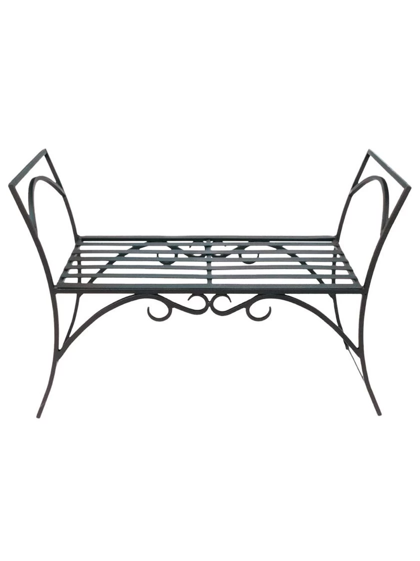Achla Designs Wrought Iron Arbor Bench 3 Achla Designs Wrought Iron Arbor Bench