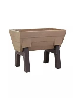 Garden Wizard Elevated Garden Bed -Outdoor Garden Care Shop 8612916 06V garden wizard elevated garden bed khaki
