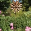 Dahlia Wind Spinner, 12" -Outdoor Garden Care Shop 8612949 01v dahlia wind spinner 12inch
