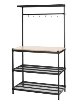 MeshWorks © Potting Bench -Outdoor Garden Care Shop 8613015 10v meshworks potting bench black