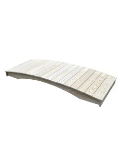 Plank Garden Bridge Unfinished 3' X 10' 9 Plank Garden Bridge Unfinished 3' X 10' -Outdoor Garden Care Shop 8613097 01v 2