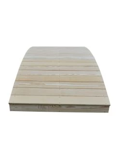 Plank Garden Bridge Unfinished 4' X 10' 10 Plank Garden Bridge Unfinished 4' X 10' -Outdoor Garden Care Shop 8613126 04v