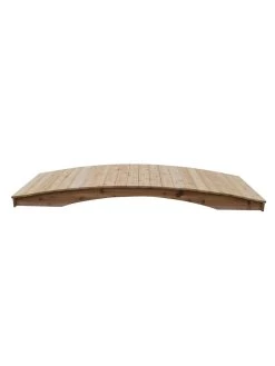 Plank Garden Bridge Unfinished 4' X 12' -Outdoor Garden Care Shop 8613127 02v 1