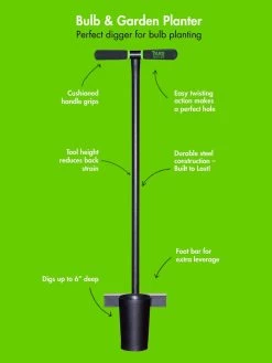 Yard Butler® Long Handled Bulb Planter 7 Yard Butler® Long Handled Bulb Planter -Outdoor Garden Care Shop 8613157 03v