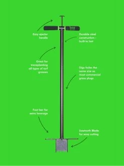 Yard Butler® Sod Plugger -Outdoor Garden Care Shop 8613169 02v