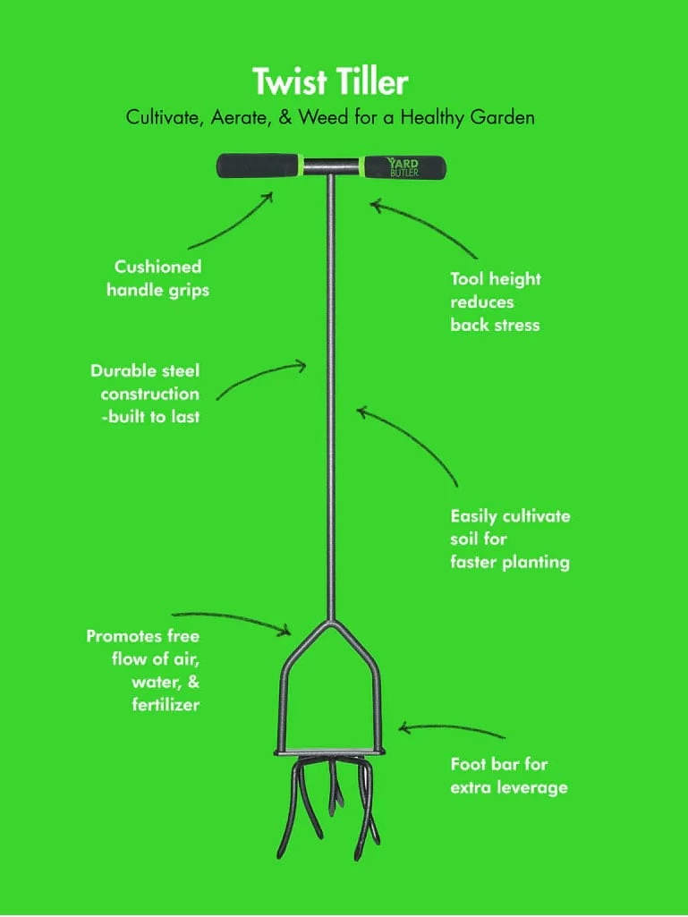 Yard Butler® Twist Tiller 5 Yard Butler® Twist Tiller - Image 3