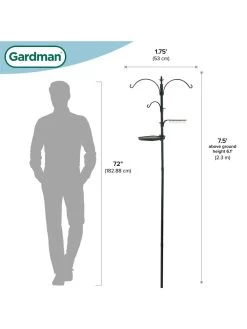 Gardman® Antique Finish Bird Feeding Station -Outdoor Garden Care Shop 8613186 07v