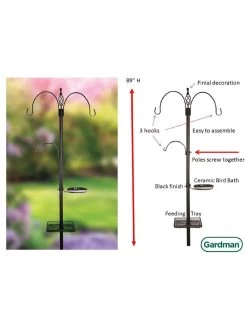Gardman® Premium Bird Feeding Station -Outdoor Garden Care Shop 8613187 02v
